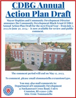 Community Development Block Grant Annual Action Plan Draft Open For Public Comment